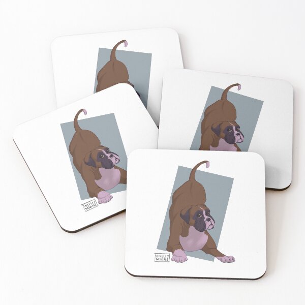 Item preview, Boxer Dog Art designed and sold by Shelleywebb.