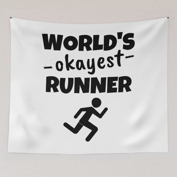 Item preview, World's okayest runner designed and sold by TheGreenGoat.