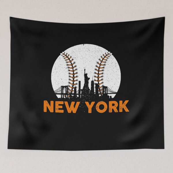 Item preview, New York Skyline Baseball Lover Vintage designed and sold by Dressed For  Duty.