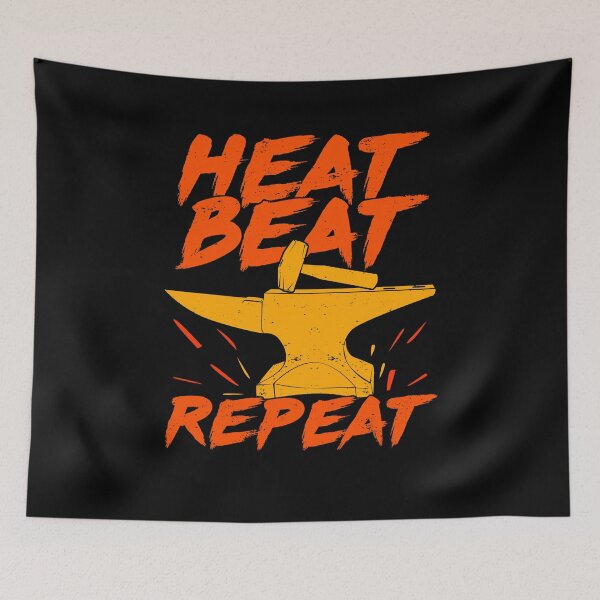 Item preview, Heat Beat Repeat Blacksmith Gift designed and sold by Marcid95.