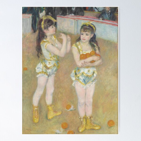 Item preview, Acrobates au cirque Fernando Pierre-Auguste Renoir Peinture designed and sold by ellebackup.