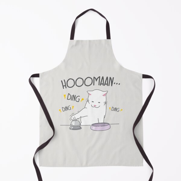 Item preview, Hungry white cat designed and sold by tegustaloco.