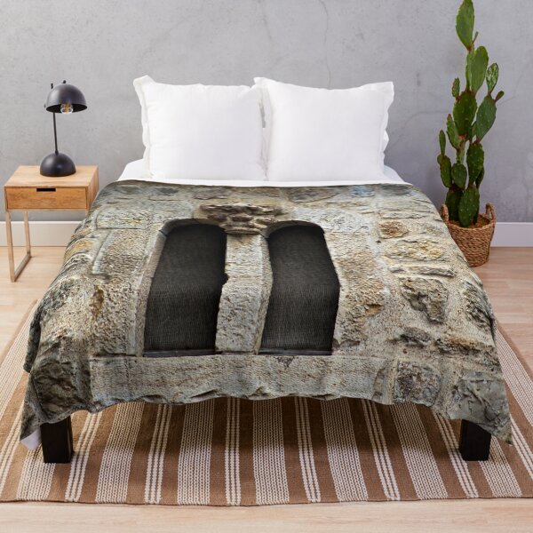 Item preview, Medieval Stone Facade Ornamental Gothic Window, Obidos Portugal designed and sold by worldways.