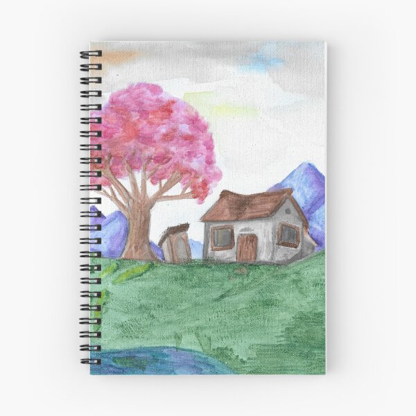 Item preview, Chinese Cottage in Spring designed and sold by TinyThreadThing.