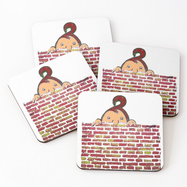 Item preview, Pocket Leprechaun Wall funny fellow rogue wall cheeky cheeky mischievous designed and sold by G-M-Designs.