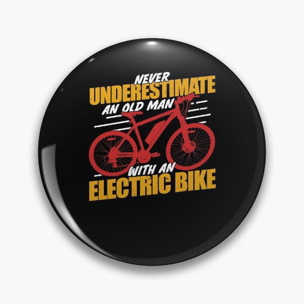 Item preview, Electric Bike E-Bike Bicycle Cyclist Old Man Gift designed and sold by Marcid95.