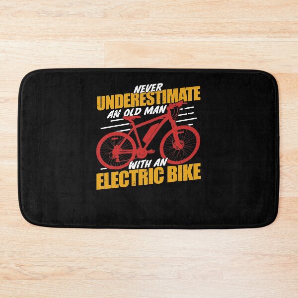Item preview, Electric Bike E-Bike Bicycle Cyclist Old Man Gift designed and sold by Marcid95.