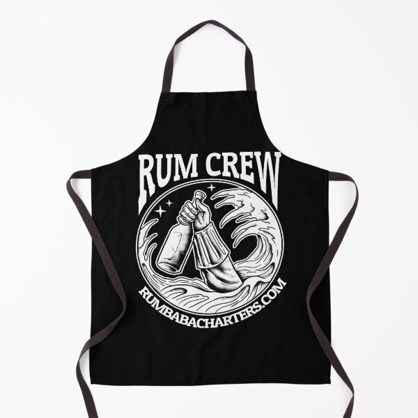 Item preview, Black and white rumbabacharters.com designed and sold by RumCrew.