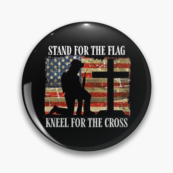 Item preview, Stand For The Flag, Kneel For The Cross designed and sold by ChelleCreate.