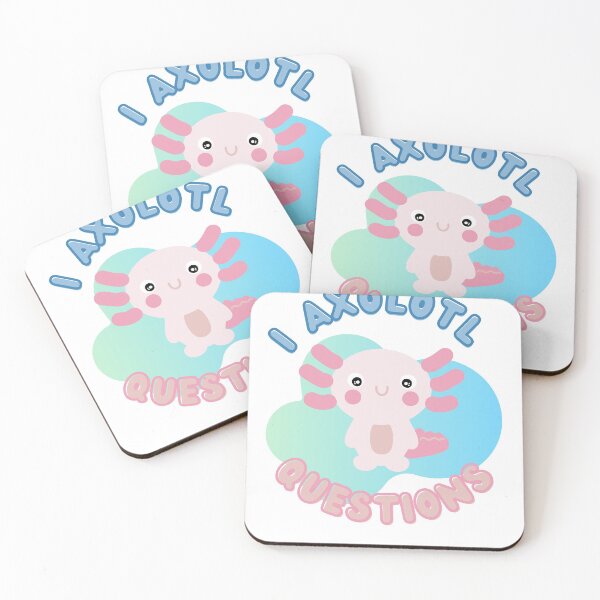 Item preview, Cute & Funny I Axolotl Questions Walking Fish Pun ,Gift for Kids Men Women designed and sold by MDji-shop.
