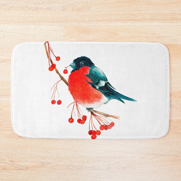Item preview, Bullfinch Bird. Bullfinch. Its Christmas time. Round bird. Bird watchers. Red Bullfinch. designed and sold by ZheltakovaIana.