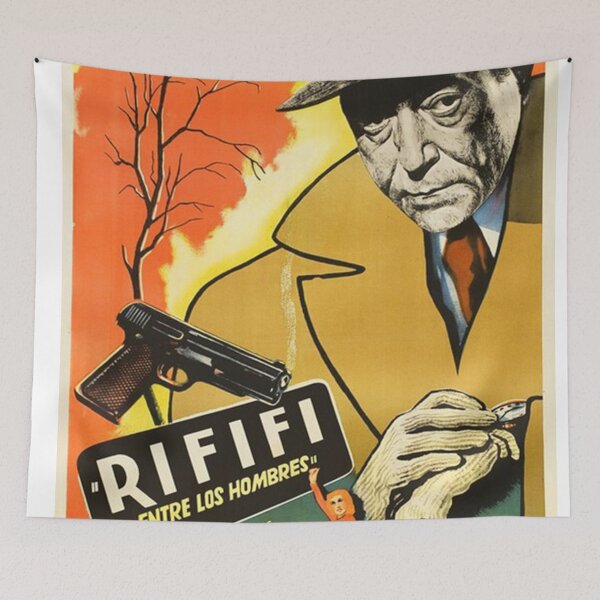 Item preview, Rififi - vintage film poster designed and sold by elisewalkert.
