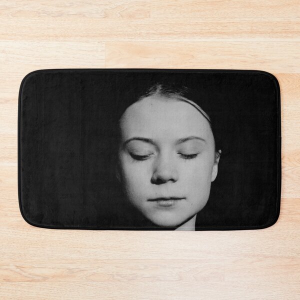 Item preview, greta thunberg black and white  designed and sold by emcazalet.