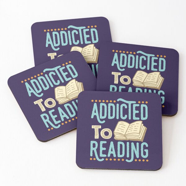 Item preview, Addicted to Reading Book Lover Bookworm designed and sold by jaygo.