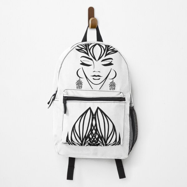 Item preview, The Queen of the Tribe - West Girl - American illustration designed and sold by BenchamaZakaria.