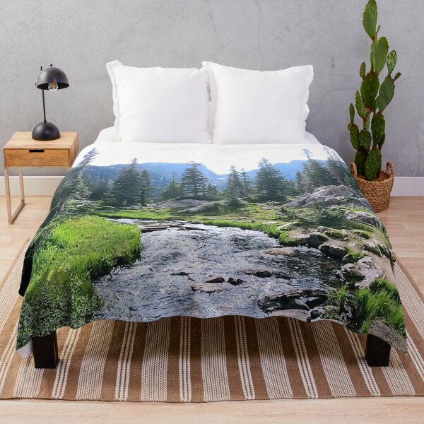 Item preview, Rocky Mountains Colorado View Scenic Landscape Vector  designed and sold by hobrath.