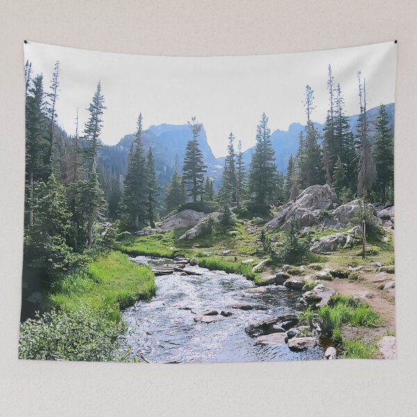 Item preview, Rocky Mountains Colorado View Scenic Landscape Vector  designed and sold by hobrath.