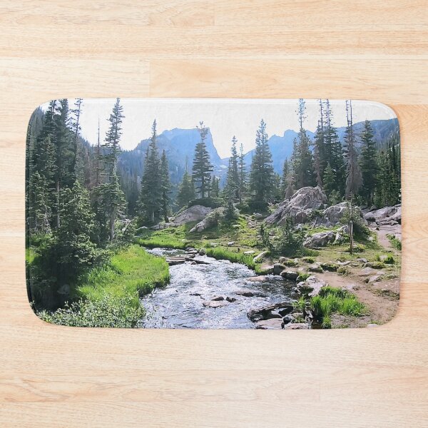 Item preview, Rocky Mountains Colorado View Scenic Landscape Vector  designed and sold by hobrath.