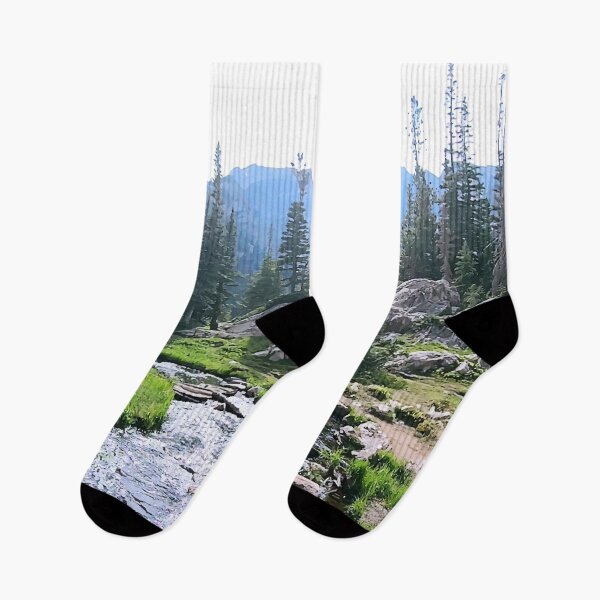 Item preview, Rocky Mountains Colorado View Scenic Landscape Vector  designed and sold by hobrath.