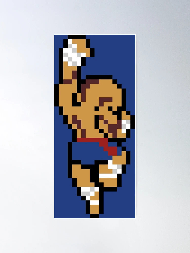 Zangief SF2 Street Fighter 2 SF6 6 VI 8-bit Retro Pixel Art