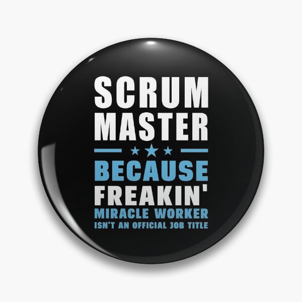 Artikelvorschau, Scrum Master, weil der verrückte Wundertäter keine offizielle Berufsbezeichnung ist entworfen und verkauft von berryferro.
