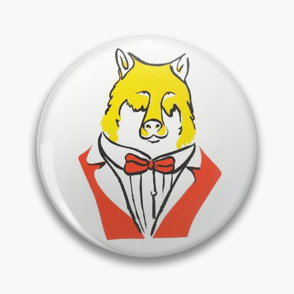 Item preview, Wolf In A Dinner Jacket designed and sold by nsillustration.