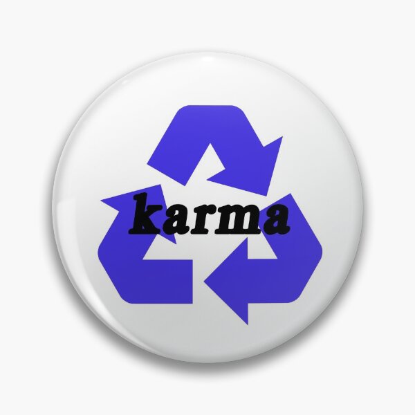 Item preview, KARMA DARK BLUE designed and sold by Glossypop.