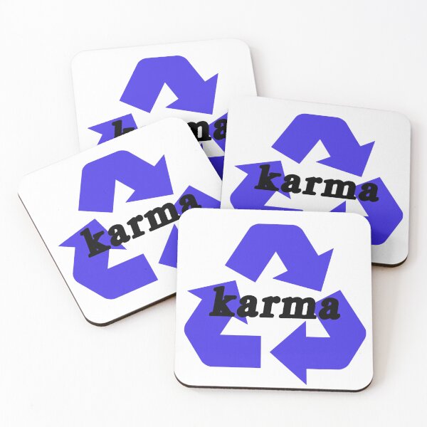 Item preview, KARMA DARK BLUE designed and sold by Glossypop.