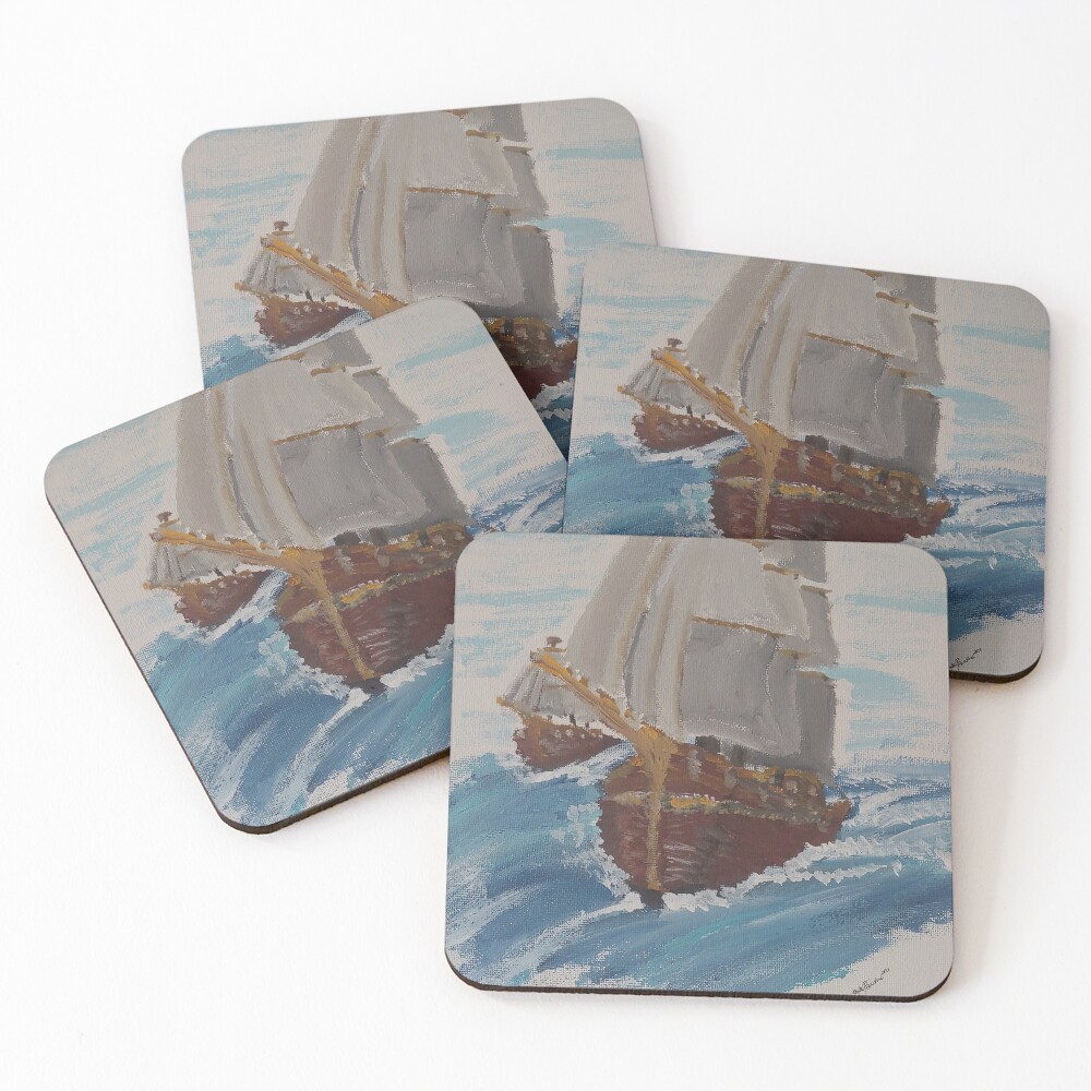 Item preview, Coasters (Set of 4) designed and sold by TuningIn.