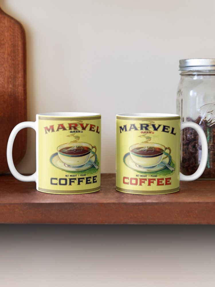 MARVEL Brand Coffee (vintage) Coffee Mug for Sale by Tree45