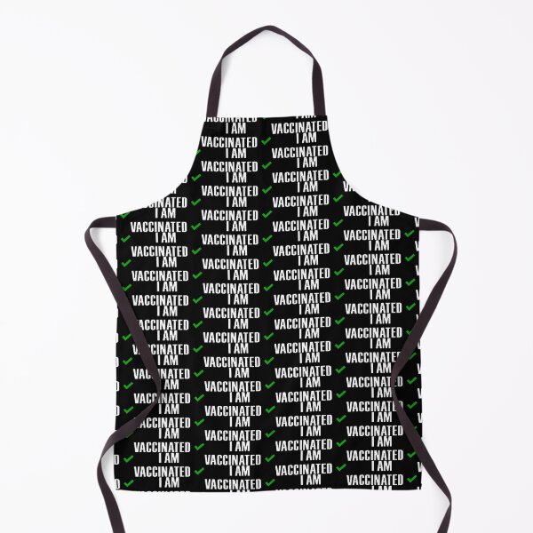 Artikelvorschau, Ich bin geimpft Grünes Häkchen - Elegantes Design (Dunkelmodus) - gemustert entworfen und verkauft von Deegital18.