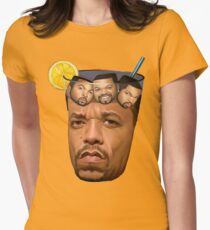 Ice Tea & Ice Cubes Women's Fitted T-Shirt