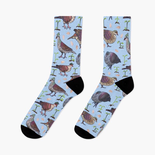 Item preview, Key West Quail Dove - Cute Grey and Brown Bird Illustration  designed and sold by TheRainbowRoom.