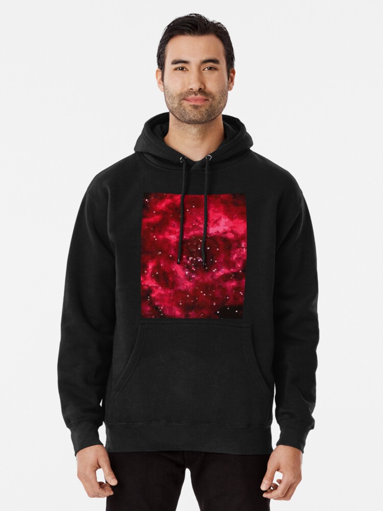 red nebula hoodie