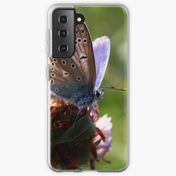 Little Blue Butterfly Samsung Galaxy Soft Case