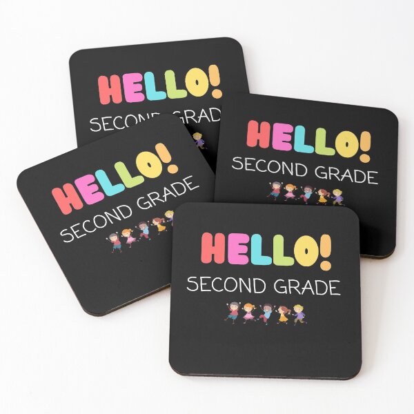 Item preview, Hello second grade kids and baby designed and sold by 2-Of-A-Kind.