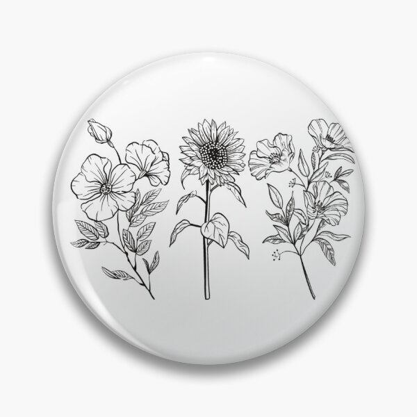 Item preview, simple flowers designed and sold by bregwilliamson.