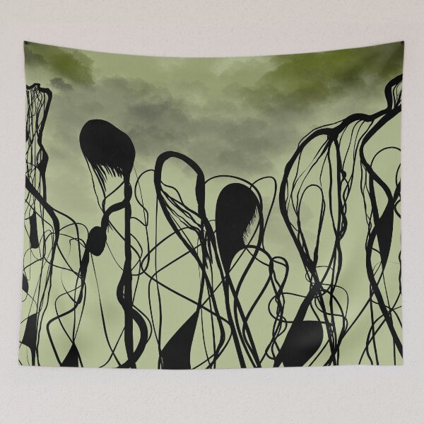 Item preview, Angry Roots - Green Clouds designed and sold by emm-j.