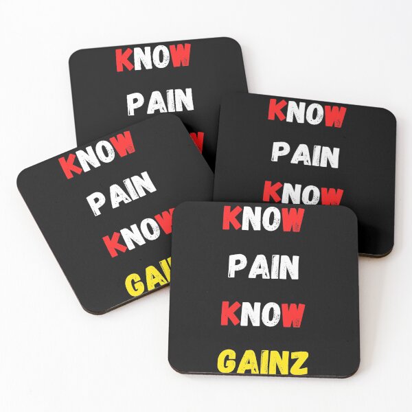 Item preview, No Pain, No Gainz, Know Pain, Know Gainz designed and sold by podvos83.