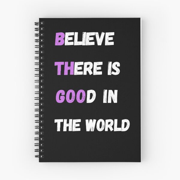 Item preview, T-shirt inspirant, Believe There is Good In The World Tee, Motivational Quote Shirt designed and sold by 77ART.