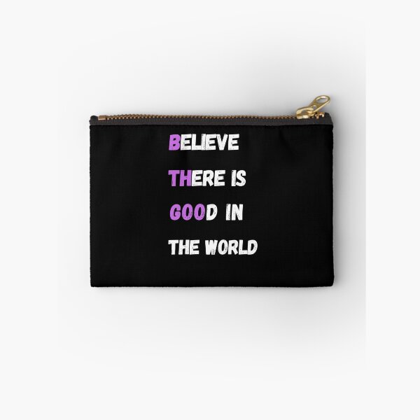 Item preview, T-shirt inspirant, Believe There is Good In The World Tee, Motivational Quote Shirt designed and sold by 77ART.