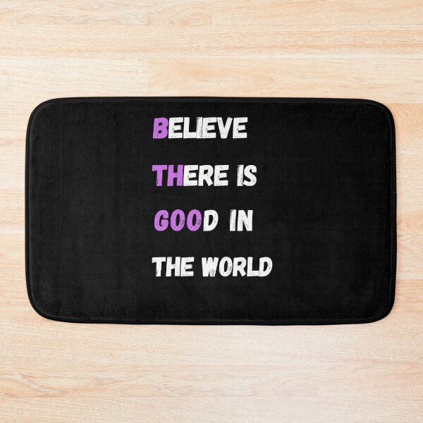 Item preview, T-shirt inspirant, Believe There is Good In The World Tee, Motivational Quote Shirt designed and sold by 77ART.