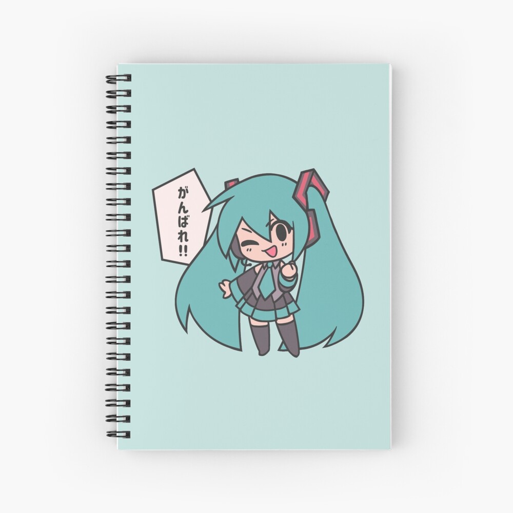 Anime Notebook Notepad Sketch Journal Chibi