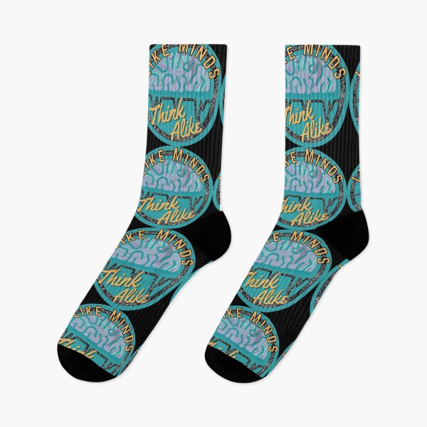 Item preview, Like Minds Think Alike Blue Shade Design for Creative & Positive Minded People designed and sold by Onewivnacher.