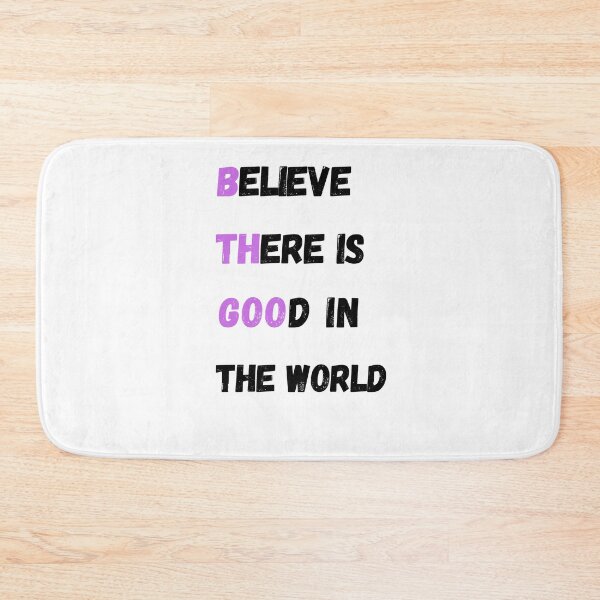 Item preview, T-shirt inspirant, Believe There is Good In The World Tee, Motivational Quote Shirt designed and sold by 77ART.