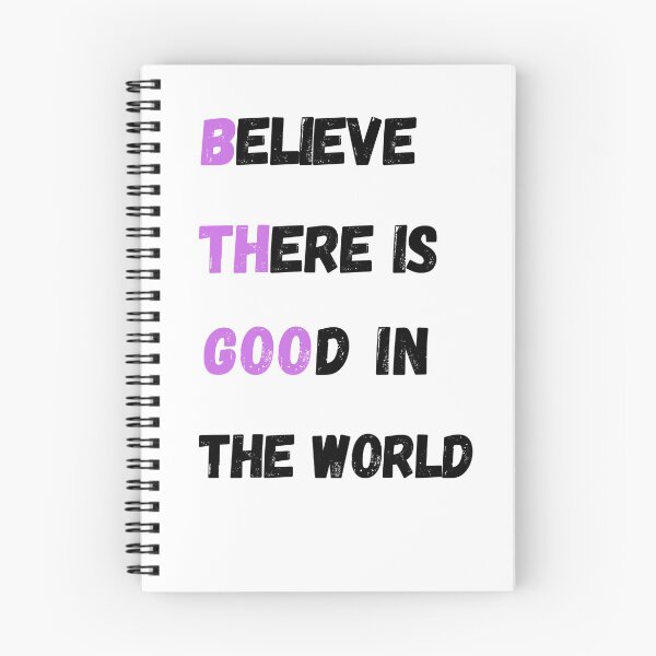 Item preview, T-shirt inspirant, Believe There is Good In The World Tee, Motivational Quote Shirt designed and sold by 77ART.