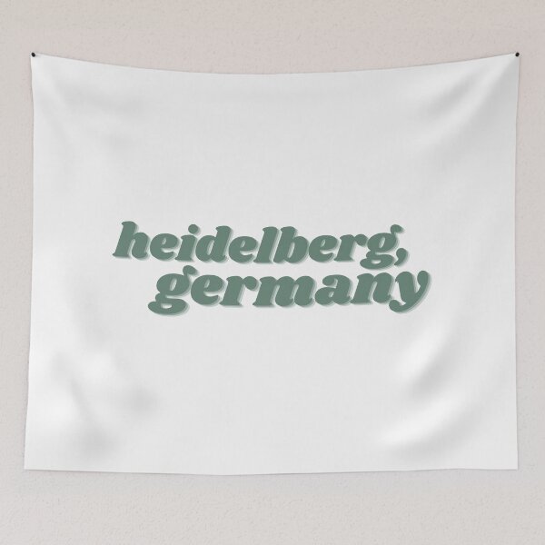 Item preview, retro green Heidelberg Germany designed and sold by cassidy-mw.