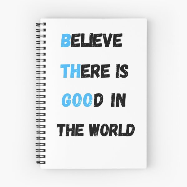 Item preview,  T-shirt inspirant, Believe There is Good In The World Tee, Motivational Quote Shirt designed and sold by 77ART.