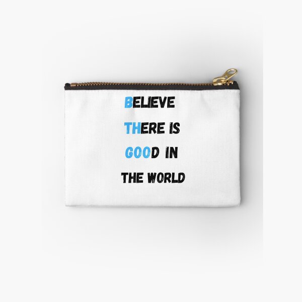 Item preview,  T-shirt inspirant, Believe There is Good In The World Tee, Motivational Quote Shirt designed and sold by 77ART.