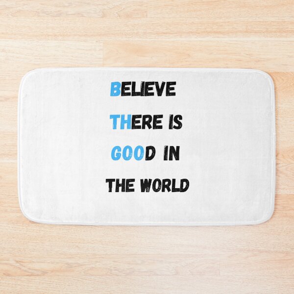 Item preview,  T-shirt inspirant, Believe There is Good In The World Tee, Motivational Quote Shirt designed and sold by 77ART.